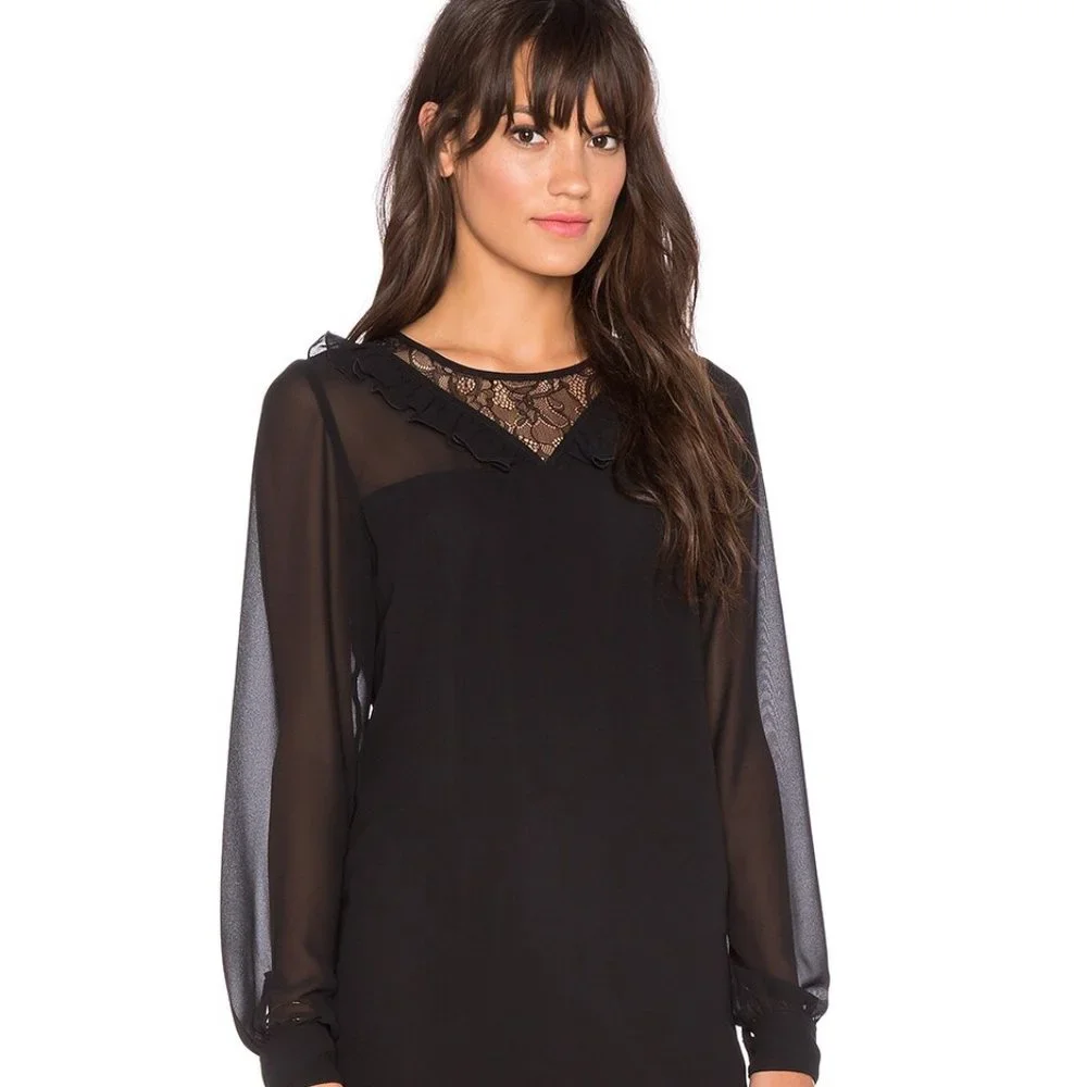 🎉HP🎉 BCBGeneration Lace Shirt Dress - Picture 2 of 9